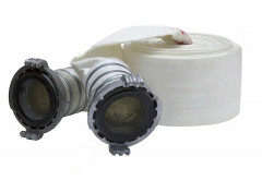 Рукав пожарный РПК(В)-100-0,8-УХЛ1 в сборе с головками ГР-100ал, 20±1м, Классик