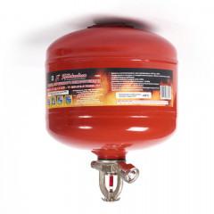 Модуль порошкового пожаротушения МПП 2,5 с термочувствительной колбой (температура срабатывания +68°С)