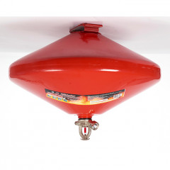 Модуль порошкового пожаротушения МПП 12 с термочувствительной колбой (температура срабатывания +68°С)