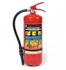 Огнетушитель воздушно-эмульсионный ОВЭ-4 (з) АВСЕ,  морозостойкий (до -40°С)